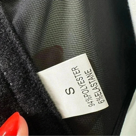 Black rhinestone details bustier S - Picture 5 of 5